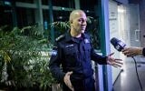 Le chef des services pénitentiaires israéliens, Kobi Yaakobi ,après son interrogatoire par le Service des enquêtes internes de la police, à Jérusalem, le 2 décembre 2024.(Crédit : Chaim Goldberg/Flash90)