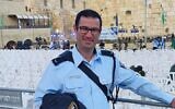 L'adjudant-chef Arthur Aharon Markovitzi. (Police israélienne)