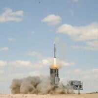 Photo non datée du système Barak MX. (Crédit : Israel Aerospace Industries)