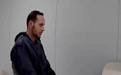 Anas Mohammad Faiz a-Sharif, membre du Hamas, dans une vidéo d'interrogatoire publiée par Tsahal le 7 janvier 2025. (Crédit : Armée israélienne)