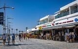 Illustration : La ville côtière de Paphos, du côté grec de Chypre, le 23 septembre 2024. (Crédit : Nati Shohat/FLASH90)