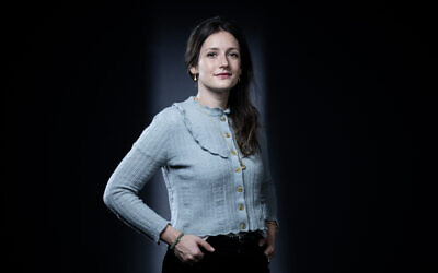 Rosa Bursztein, à Paris, le 6 décembre 2023. (Crédit : JULIEN DE ROSA / AFP)