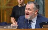 Le sénateur Ted Cruz, Républicain du Texas, interroge les témoins lors d'une audience de la commission judiciaire du Sénat sur le fentanyl et la nécessité d'un calendrier de cours permanent, sur Capitol Hill, le 4 février 2025, à Washington. (AP Photo/Rod Lamkey, Jr.)