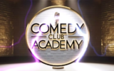 Logo de la Comedy Club Academy de Tel Aviv, lancé le 23 février 2025 par Joseph Allouche. (Capture d'écran Facebook / Joseph Allouche / utilisée conformément à l'article 27a de la loi sur le droit d'auteur)