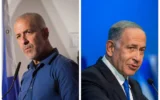 L'image composite montre le chef du Shin Bet, Ronen Bar (à gauche), et le Premier ministre Benjamin Netanyahu. (Crédits : Avshalom Sassoni/Flash90 ; Yonatan Sindel/Flash90)