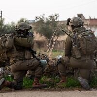 Des troupes de Tsahal opèrent dans le sud de la Syrie, sur une photo publiée le 8 mars  2025. (Armée israélienne)