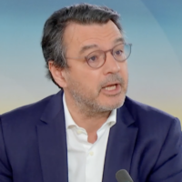 Mario Stasi président de la LICRA, le 25 mars sur France Info (capture d'écran)