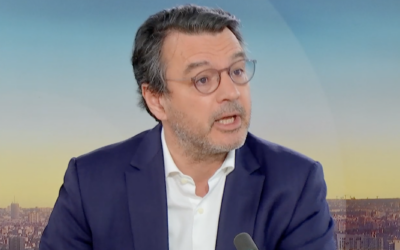 Mario Stasi président de la LICRA, le 25 mars sur France Info (capture d'écran)