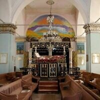 La synagogue Kahal d'Asilah, au Maroc. (Crédit : European Jewish Congress)