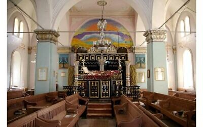 La synagogue Kahal d'Asilah, au Maroc. (Crédit : European Jewish Congress)