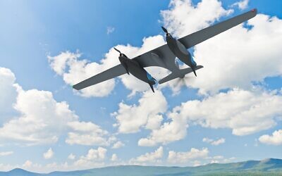 Le drone tactique Raider de Heven Drones, alimenté à l'hydrogène, a une capacité de charge d'environ 22 kg et une durée de vol de 12 heures. (Autorisation : Heven Drones)