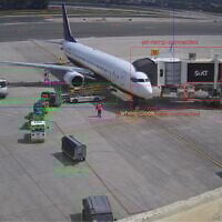La start-up israélienne d'IA IntellAct a développé une plateforme d'analyse vidéo pour réduire les retards de départ des vols, diminuer les émissions de carbone et améliorer l'expérience des passagers. (Crédit : IntellAct)