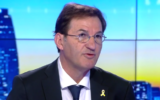Le député du Likud Boaz Bismuth, au micro de CNews, le 7 mars 2025. (Capture d'écran CNews / utilisée conformément à l'article 27a de la loi sur le droit d'auteur)