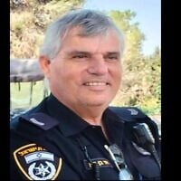 Sergent-major David Ben Dayan, tué lors de l'assaut du Hamas contre le commissariat de Sderot le 7 octobre 2023. (Crédit : Police israélienne)