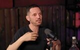 Sebastian Ben Daniel. (Crédit : Capture d'écran/YouTube)