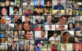 Photo combinée montrant les 59 otages encore à Gaza, dont 24 seraient encore en vie. (Crédit : Autorisation)
