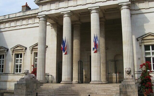 Palais de justice d'Orléans, dans le Loiret, en France, le 11 septembre 2008. (Crédit : Croquant / CC BY-SA 4.0)