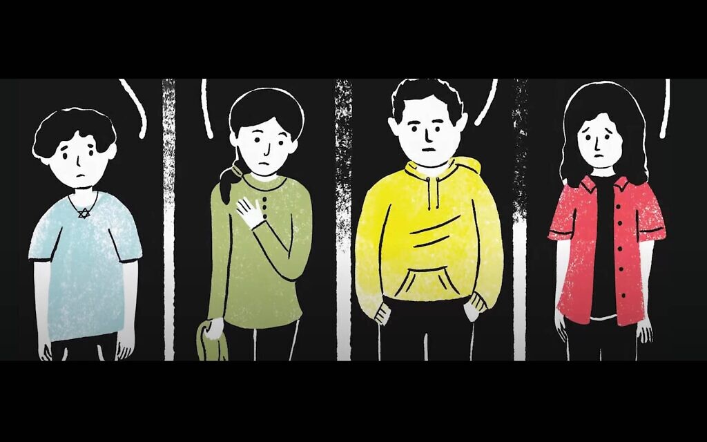Extrait de « Echoes of October », une bande dessinée relatant le redits de quatre enfants affectés par le 7 octobre 2023, qui sera publié en juillet 2025 (Crédit : Avec l'aimable autorisation de l'auteur) Extrait de « Echoes of October », une bande dessinée relatant le redits de quatre enfants affectés par le 7 octobre 2023, qui sera publié en juillet 2025 (Crédit : Avec l'aimable autorisation de l'auteur)