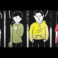 Extrait de « Echoes of October », une bande dessinée relatant le redits de quatre enfants affectés par le 7 octobre 2023, qui sera publié en juillet 2025 (Crédit : Avec l'aimable autorisation de l'auteur)