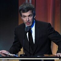 Nathan Fielder prend la parole lors de la cérémonie des 2024 Writers Guild Awards Los Angeles au Hollywood Palladium le 14 avril 2024 à Los Angeles, Californie. (Alberto E. Rodriguez/Getty Images for Writers Guild of America West/AFP)