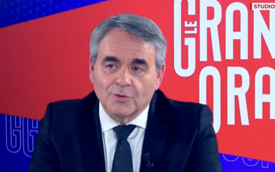 Xavier Bertrand sur I24 le 14 avril (Capture d'écran X)