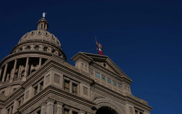 Le Capitole de l’État du Texas, photographié le lundi 24 février 2025 à Austin.(Elizabeth Conley/JTA via Houston Chronicle via Getty Images)