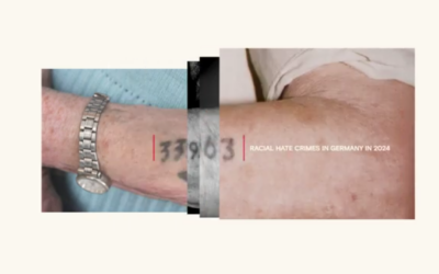 Extrait d'une campagne de sensibilisation sur l'antisémitisme, produite par Dentsu Creative Iberia et mise en ligne le 11 avril 2025. (Capture d'écran Youtube / Dentsu Creative / utilisée conformément à l'article 27a de la loi sur le droit d'auteur)