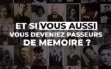 Campagne de communication du Mémorial de la Shoah de Paris pour parler de l'exposition « Les Immortels », consacrée aux derniers survivants de la Shoah, publiée sur les réseaux sociaux le 23 avril 2025. (Capture d'écran Instagram / Mémorial de la Shoah / utilisée conformément à l'article 27a de la loi sur le droit d'auteur)