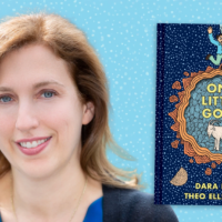 Le dernier livre de Dara Horn est un roman graphique mettant en scène une chèvre parlante qui voyage dans le temps. (Norton Young Readers via JTA)