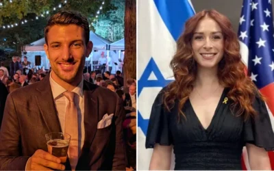 Yaron Lischinsky et Sarah Milgrim. (Crédit : LinkedIn)