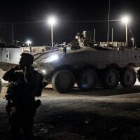 Illustration : Des soldats de la Brigade Nahal opérant en Cisjordanie, sur une photo diffusée le 11 mai 2025. (Crédit : Armée israélienne)
