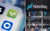 La plateforme de trading en ligne eToro, fondée en Israël, cotée à la bourse Nasdaq, le 14 mai 2025. (Wachiwit/hapabapa via iStock)