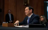 Le secrétaire d'État américain Marco Rubio s'exprime lors d'une audition de la commission des affaires étrangères du Sénat dans le Dirksen Senate Office Building, le 20 mai 2025, à Washington. (Crédit : AnnaMoneymaker/Getty Images/AFP)