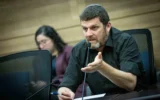 Le député du Likud Amit Halevi assiste à une réunion de la commission de la sécurité nationale de la Knesset, le 15 octobre 2024. (Crédit : Chaim Goldberg/Flash90)