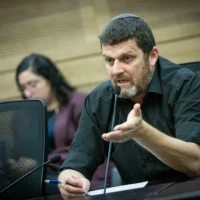 Le député du Likud Amit Halevi assiste à une réunion de la commission de la sécurité nationale de la Knesset, le 15 octobre 2024. (Crédit : Chaim Goldberg/Flash90)