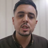Le conseiller municipal de Grand-Charmont, Ismaël Boudjekada, dans une vidéo publiée sur ses réseaux sociaux le 12 avril 2025. (Capture d'écran X / Ismaël Boudjekada / utilisée conformément à l'article 27a de la loi sur le droit d'auteur)