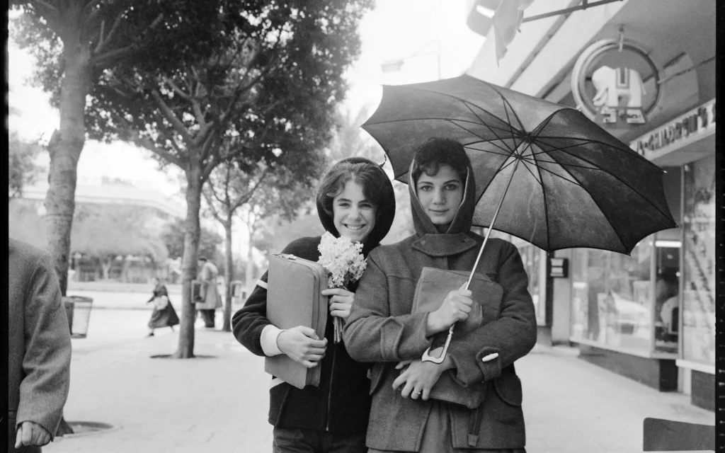 Extrait de l’exposition « Chris Marker : Les photographies perdues d'Israël », visible au Musée d'Israël jusqu'en octobre 2025. (Crédit : Autorisation)