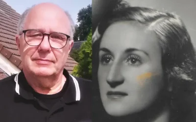 Bernard Martin a brisé le silence familial en racontant l’acte héroïque de ses grands-parents à Saulgé qui ont hébergé et sauvé deux réfugiés juifs comme la jeune Madeleine Czernabroda (à droite). (Crédit ! 
Bernard Martin via La Nouvelle République)