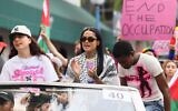Kehlani participant à la parade WeHo Pride 2024, à West Hollywood, en Californie, le 2 juin 2024. (Credit : Rodin Eckenroth/Getty Images/AFP)