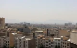 Vue générale de Téhéran, le 22 juin 2025. (Crédit : Atta Kenare/AFP)