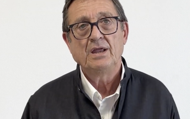 Gilles Poux (Crédit : capture d'écran YouTube)