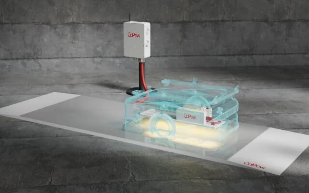 La plateforme d'alimentation sans fil et en mouvement de la start-up israélienne CaPow permet d'exploiter des flottes robotiques sans arrêt pour recharger les batteries. (Autorisation) La plateforme d'alimentation sans fil et en mouvement de la start-up israélienne CaPow permet d'exploiter des flottes robotiques sans arrêt pour recharger les batteries. (Autorisation)
