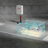 La plateforme d'alimentation sans fil et en mouvement de la start-up israélienne CaPow permet d'exploiter des flottes robotiques sans arrêt pour recharger les batteries. (Autorisation)