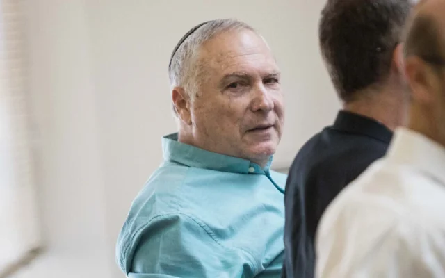 Nathan Eshel lors d'une réunion à la Knesset, le 20 mai 2019. (Crédit : Hadas Parush/Flash90)
