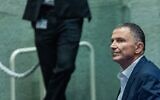 Le député Yuli Edelstein assistant à une session plénière à la Knesset, le 4 juin 2025. (Crédit : Yonatan Sindel/Flash90)