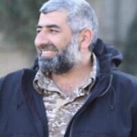 Hakem al-Issa, haut responsable du Hamas, sur une photo non datée. (Crédit : Réseaux sociaux)