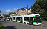 Le tramway de Nantes, en 2014. (Crédit : Cramos / CC BY-SA 3.0)