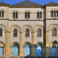 La synagogue de Metz. (Crédit : Consistoire israélite de la Moselle)