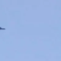 Un drone iranien, vraisemblablement en direction d'Israël, aperçu au-dessus de l'Irak, le 13 juin 2025. (Crédit : Capture d'écran ; utilisée conformément à la clause 27a de la loi sur le droit d'auteur)