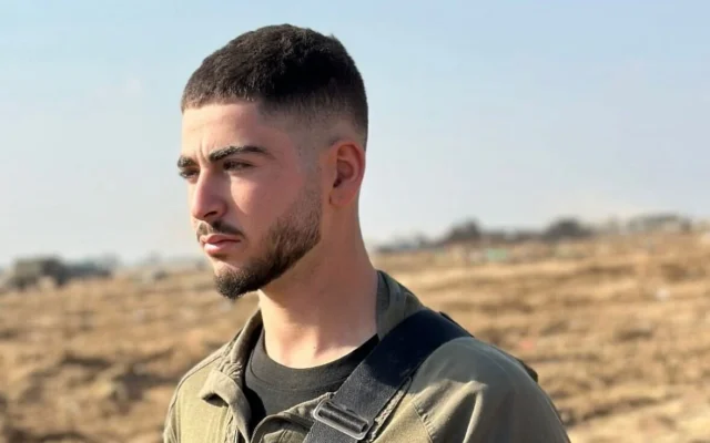 Le sergent Naveh Leshem. (Crédit : Armée israélienne)